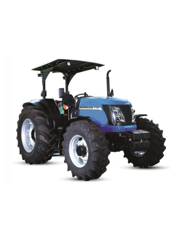 TRACTOR SONALIKA DI-110 RX-4WD WORLDTRACK WITH ROPS WITH HARD