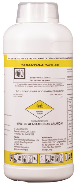 TARANTULA 18G/L (ABAMECTINA 1,8%) 1L